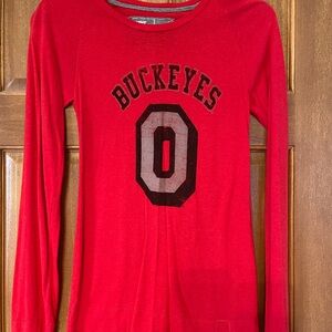 Nike Buckeyes Long Sleeve Shirt
